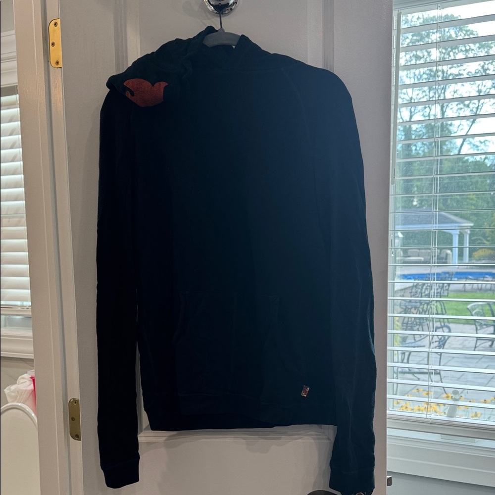 Authentic Freecity Navy Sweatshirt with Orange Logo